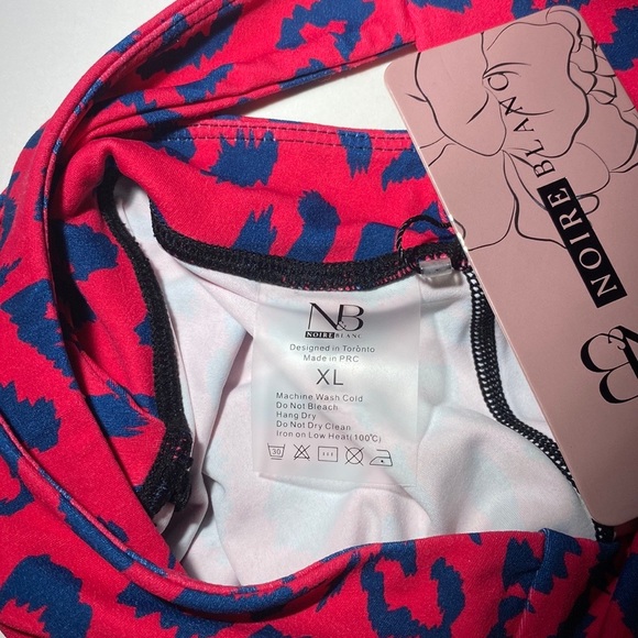 Noire Blanc Leggings - Picture 8 of 14